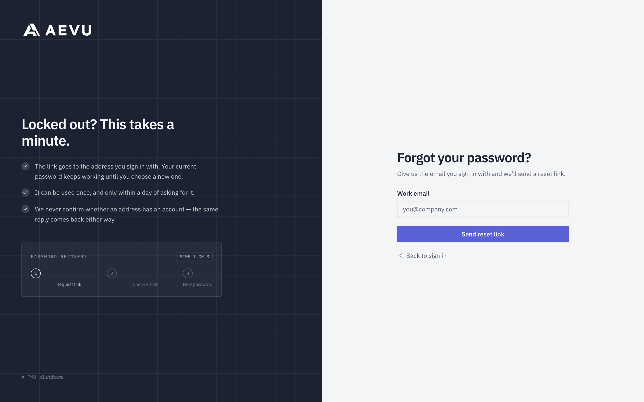 Forgot password